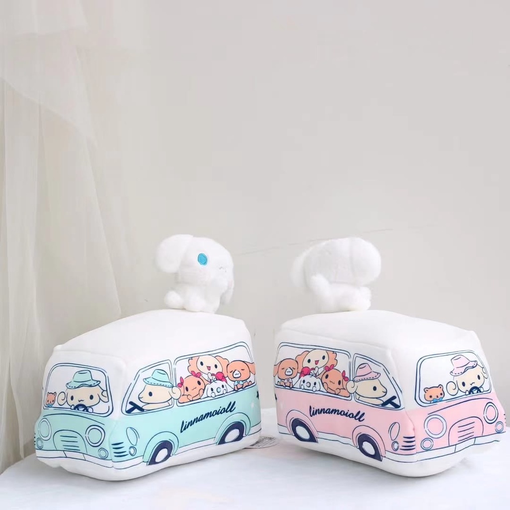 Boneka Bus Cinnamoroll bahan Plush