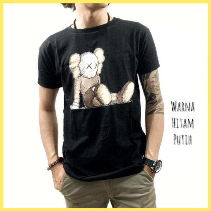 Kaos Pria Import MAY kaws kaos uniqlo sit down kaos kaws ut pria VA RB