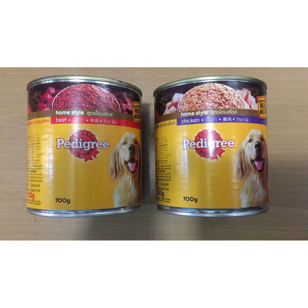 Pedigree Kalengan 700gr MAKANAN BASAH ANJING  DEWASA