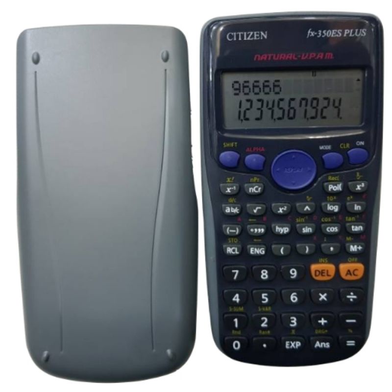 KALKULATOR scientific CITIZEN FX-350ES plus calculator ilmiah sin cos tan hello kitty doraemon