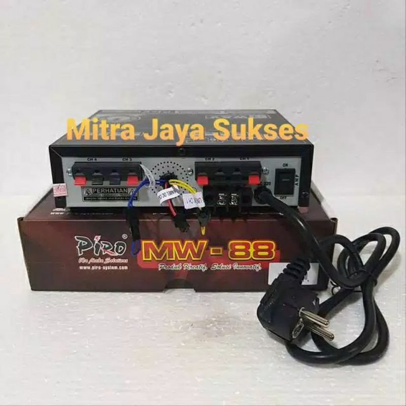 Amplifier Walet Piro MW 88 Anti Petir Ber SNI