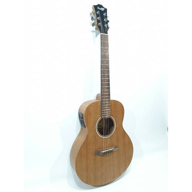 Gitar Akustik Elektrik Original Cowboy GW-2 NS Warna Cokelat EQ TUNER Cowboy Jakarta Murah