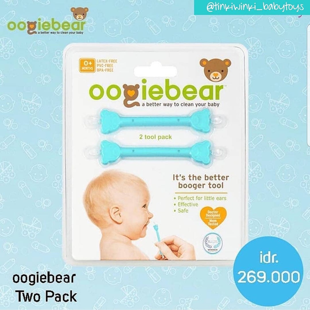 OOGIEBEAR ear and nose cleaner 2pcs