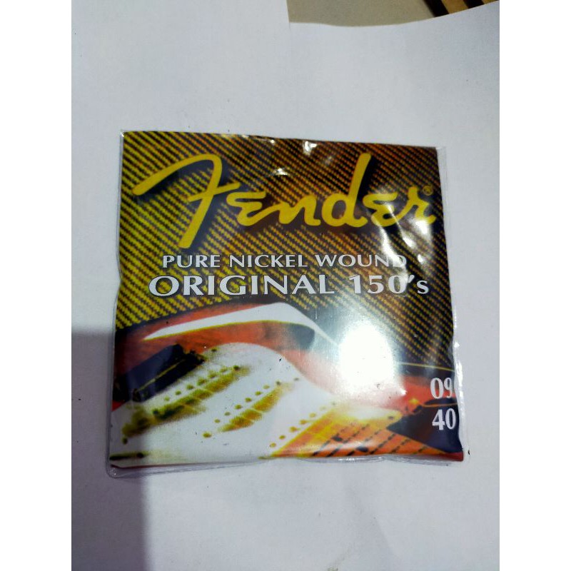 senar fender lokal satu set