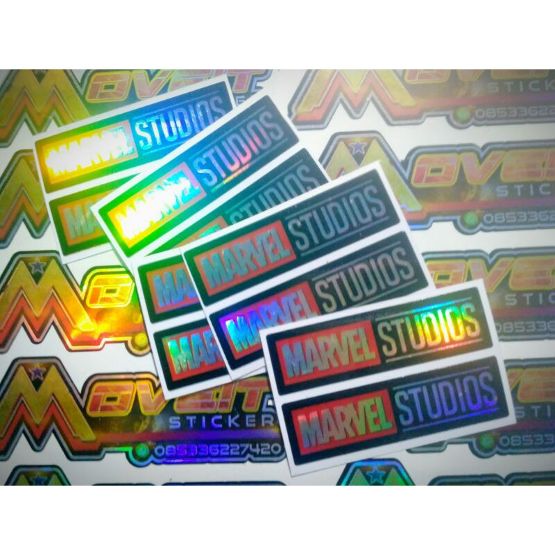 

Sticker Logo Marvel Hologram Print & Cut