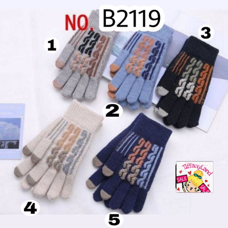 sarung tangan pria touch screen B2119
