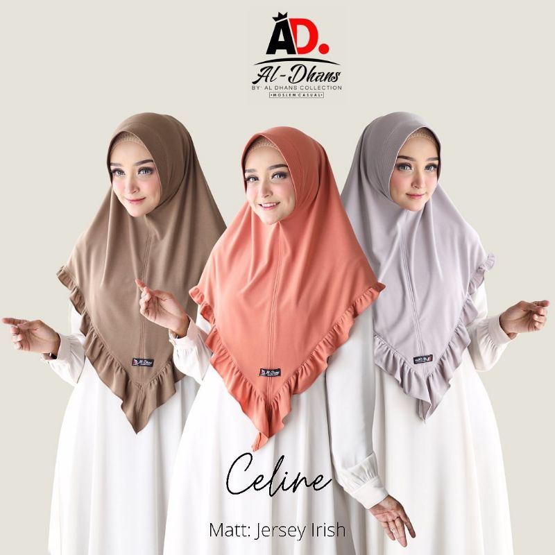 (Al-dhans CE - LINE) •• Hijab Instan Ce - Line Original By al-dhans •• Bergo Instan