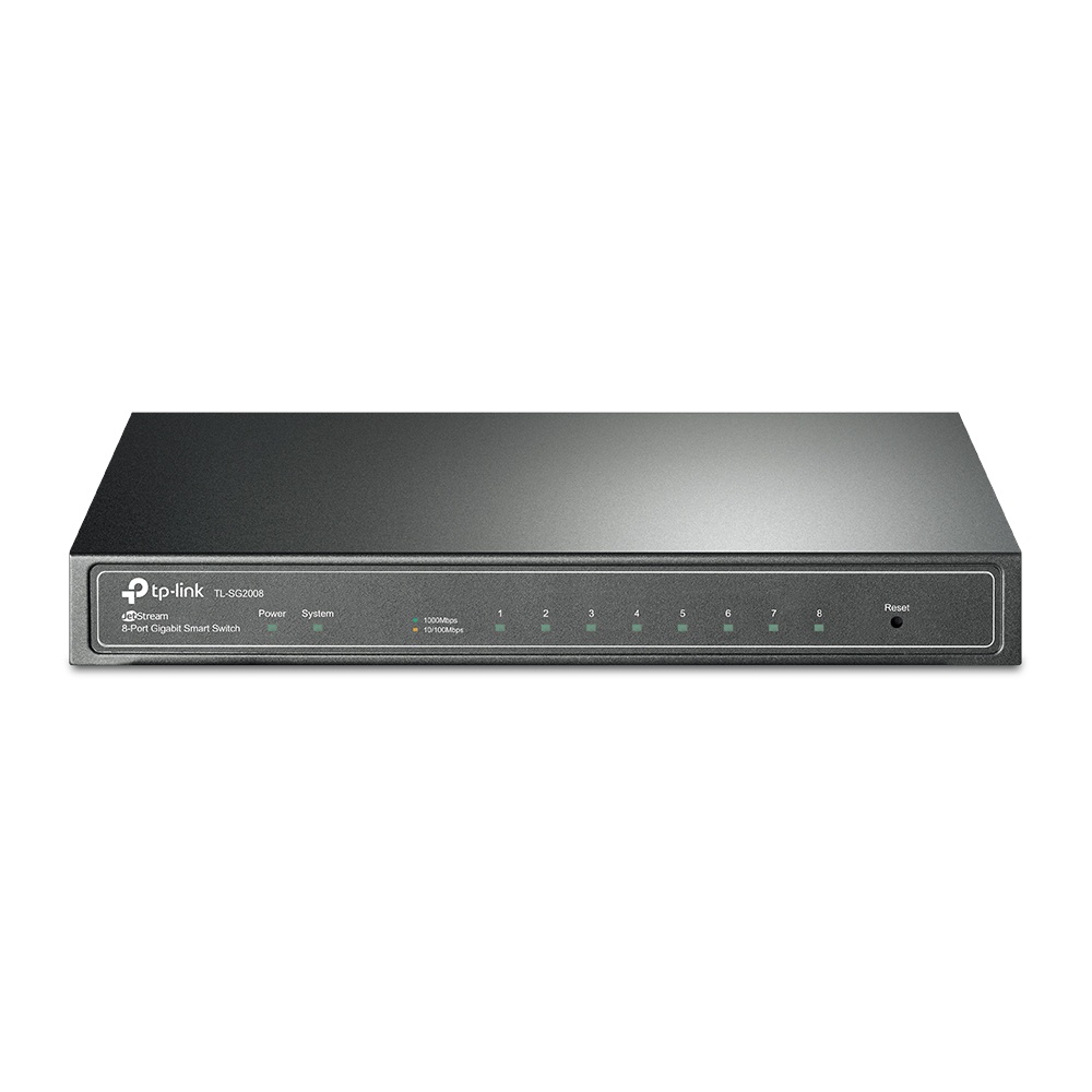 TP-Link Switch TL-SG2008 JetStream 8-Port Gigabit Smart Switch