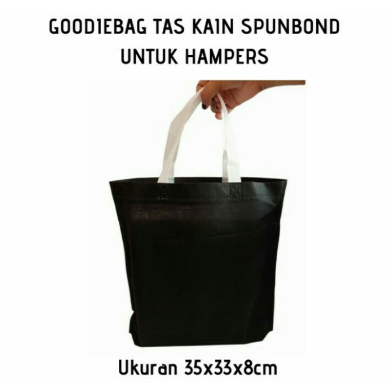 

TAS KAIN TAS SPUNBOND TAS HAMPERS GOODIE BAG MURAH