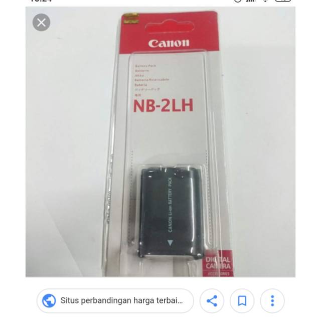 Batrai Canon Nb 2 Lh