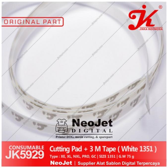 

Cutting Pad + Double Tape 3M Tatakan Pisau Mesin Cutting Jinka 1351