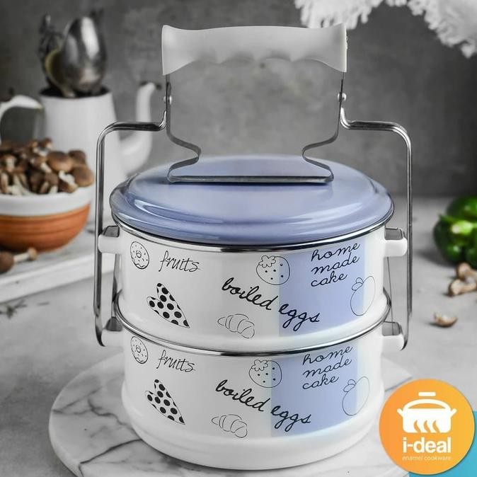 termurah CHEFINA family cooking RANTANG susun 2 diameter 16 cm berkualitas