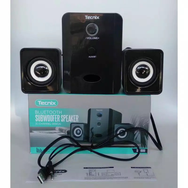 Speaker Bluetooth With Subwoofer Tecnix SPK - B080