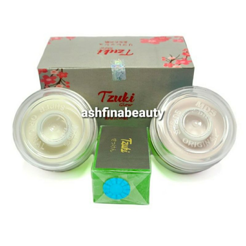 PAKET CREAM TZUKI GLOW HOLO MDS