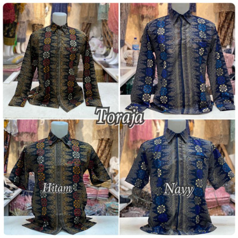 KEMEJA BATIK MODERN - KEMEJA BATIK KEBAYA - KEMEJA KEKINIAN - KEMEJA BATIK TERMURAH