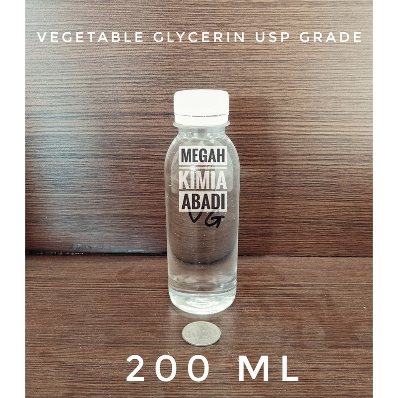 VG USP Grade / Vegetable Gliserin / Vegetable Glycerin / 200 ML