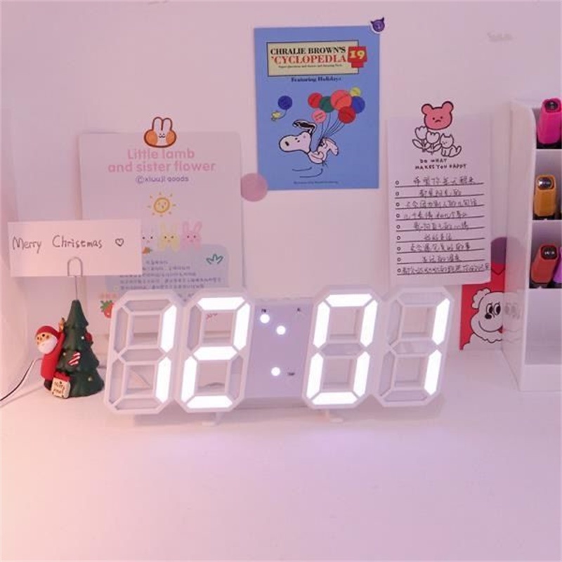 [BS] BISA COD Jam Dinding Digital 3D Clock LED Meja - KP497