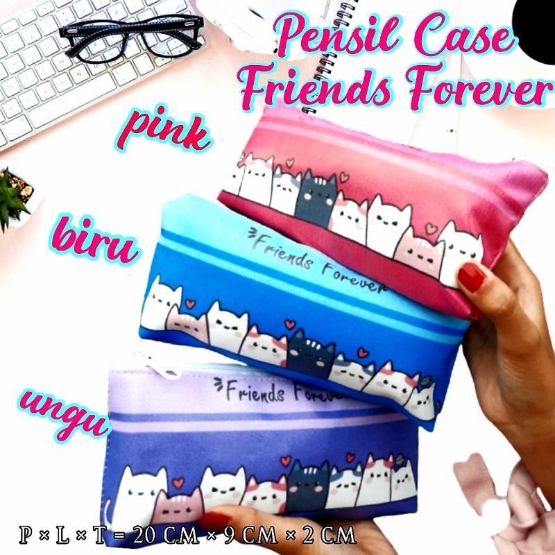 TEMPAT PENCIL/ POUCH MINI MULTIFUNGSI  PRINTING / PENCIL CASE PRINTING