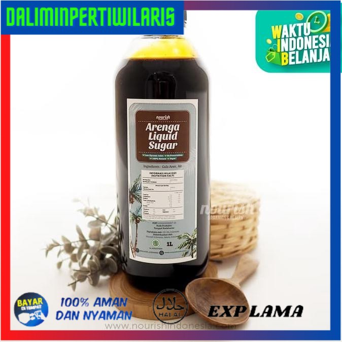 

[[BISA COD]] Nourish Indonesia, Gula Aren Cair 1 L TERBAIK Kode 711