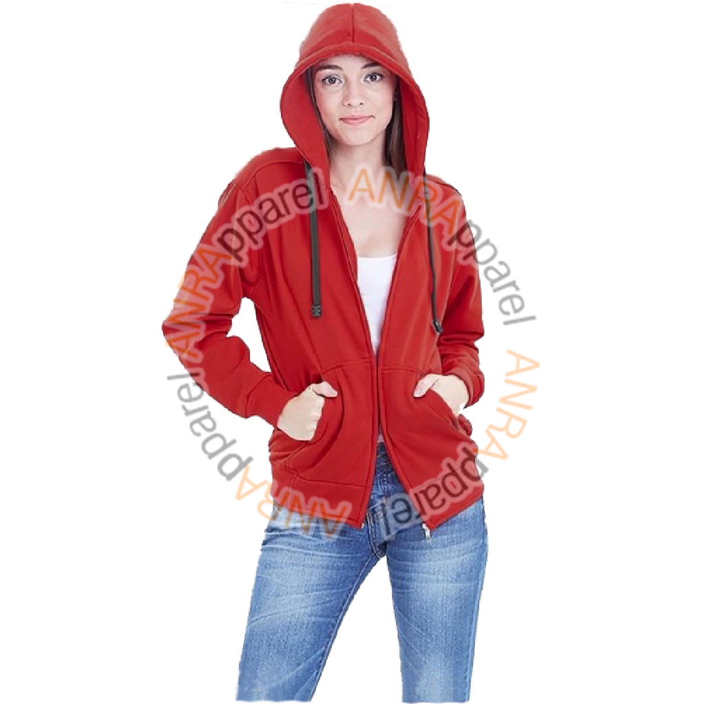 SWEATER HOODIE RESLETING WANITA | Jaket Sweater Hoodie Resleting Zipper Polos Cewek