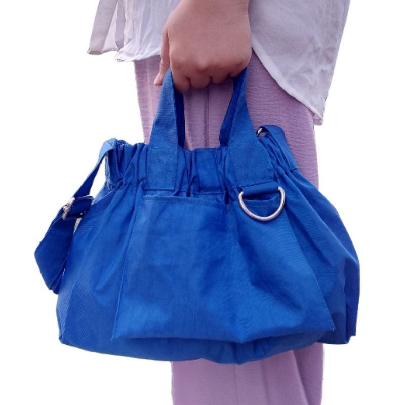 THE VINES PREMIUM DUMPLING BAG TAS SELEMPANG PARASUT UNISEX ANAK DEWASA PUFFY TOTE BAG UKURAN KECIL MICRO warna KOMBINASI