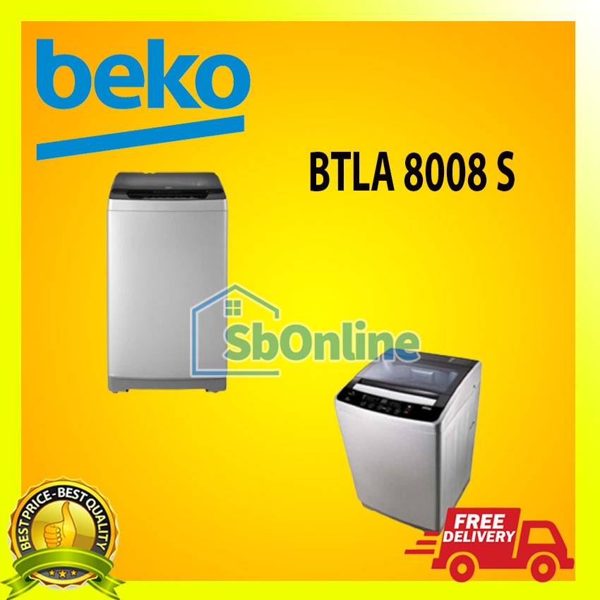 Mesin Cuci BEKO BTLA 8008 S