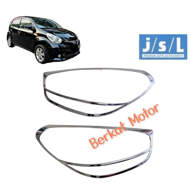 Sirion Garnish Garnis Depan Krom Head Lamp Chrome VARIASI - BERKAT MOTOR