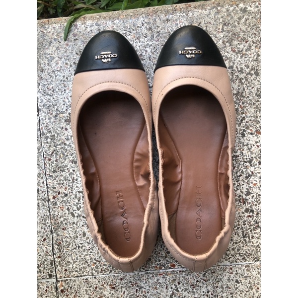 preloved authentic Coach flat shoes