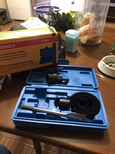 13 Set Pelubang Hidroponik Kayu / Paralon | Hole Saw Set