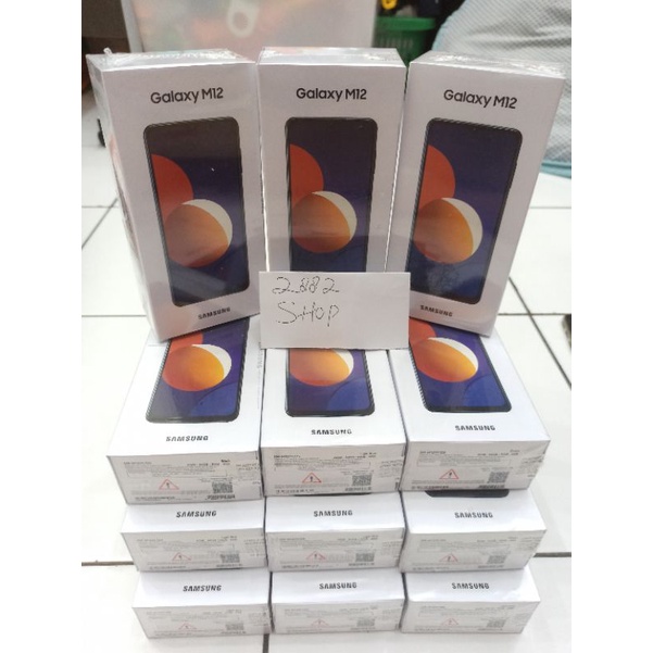 SAMSUNG GALAXY M12 3/32 4/64 GARANSI RESMI SEIN ,100% BARU DAN SEGEL