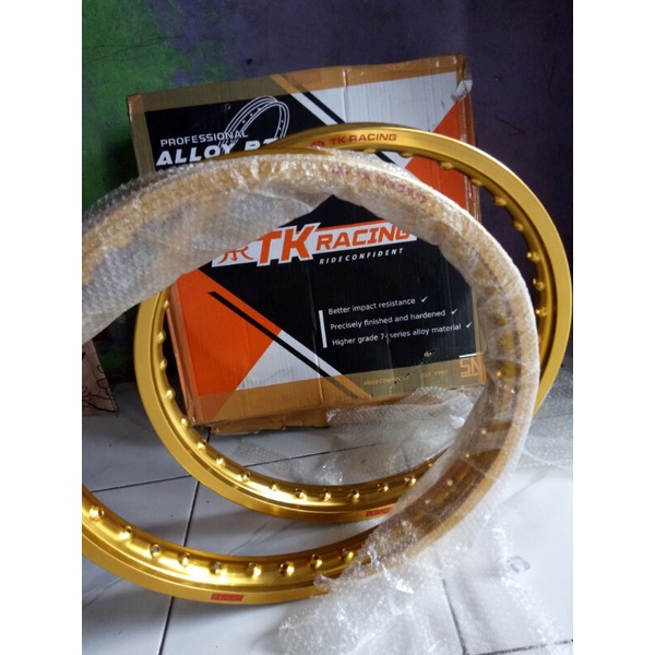 VELG TK RACING TK BRIGHT ALOY RIM 18 X 160 GOLD ORIGINAL