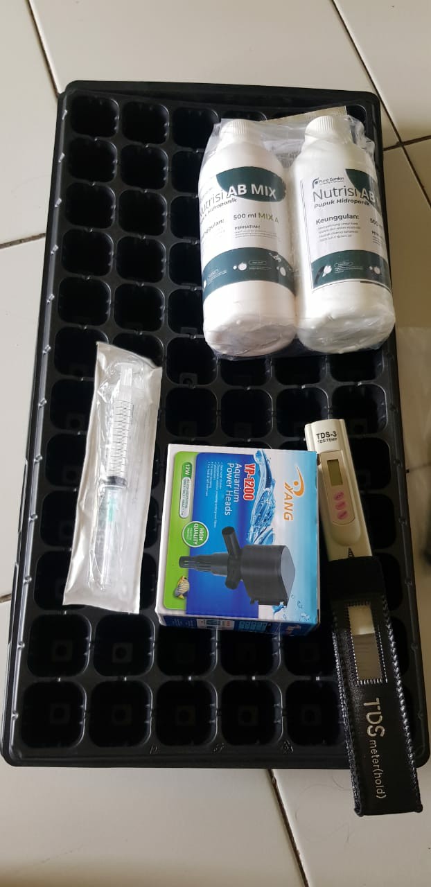 Purie Garden Tray Semai 72 Lubang