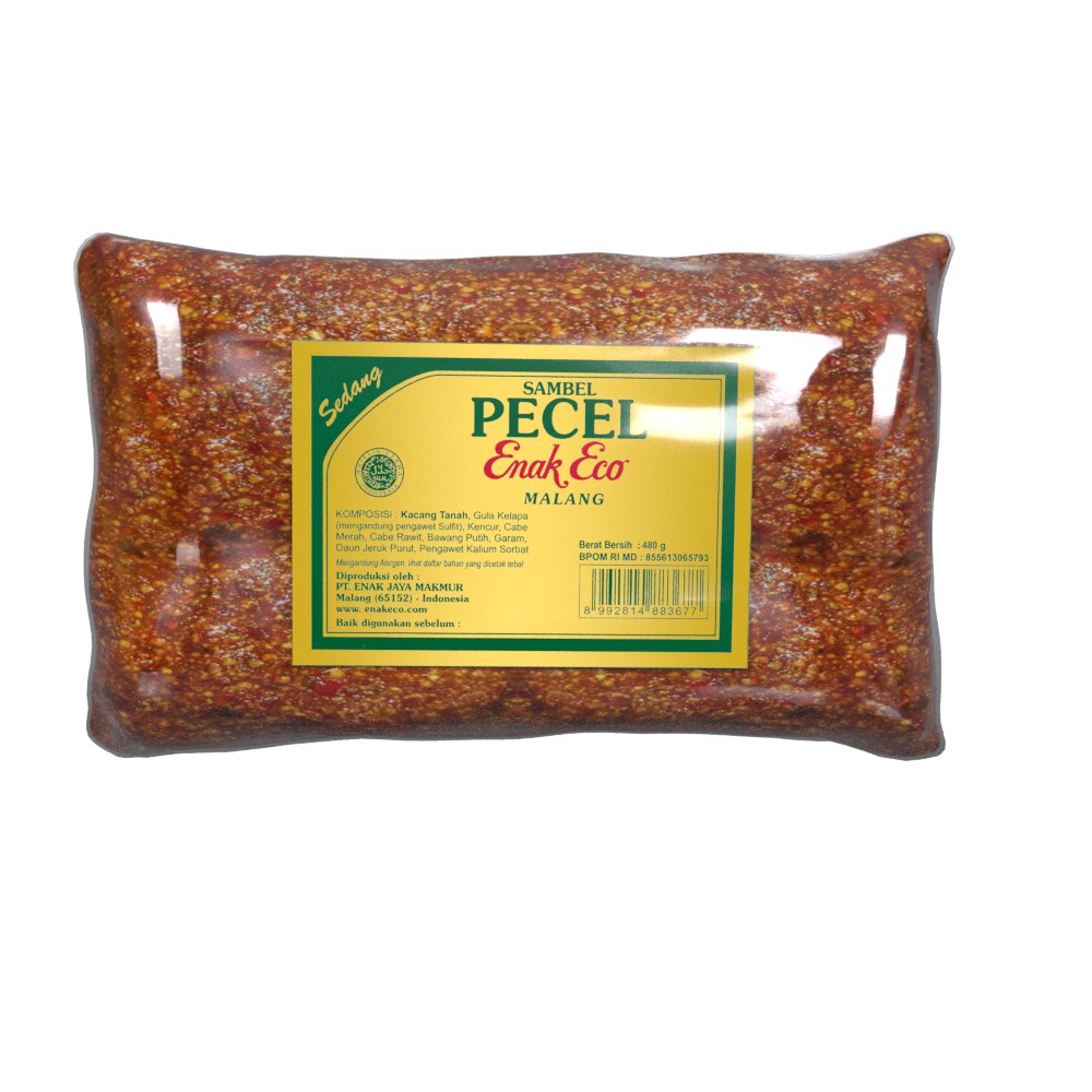 

Enak Eco Bumbu Pecel Sedang 460gr