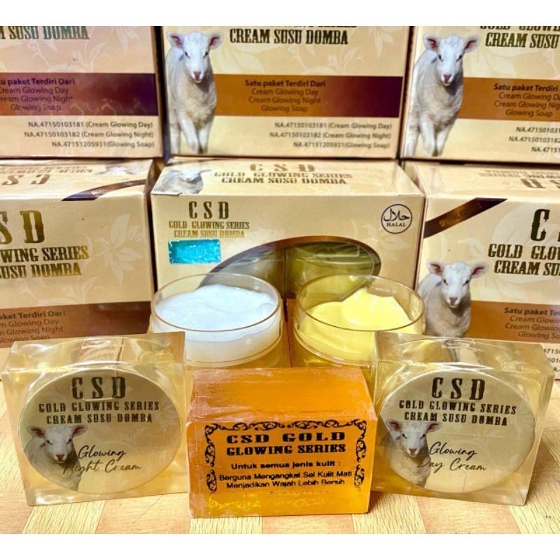 CREAM SUSU DOMBA GOLD ORIGINAL 100% BPOM CSD GOLD ASLI