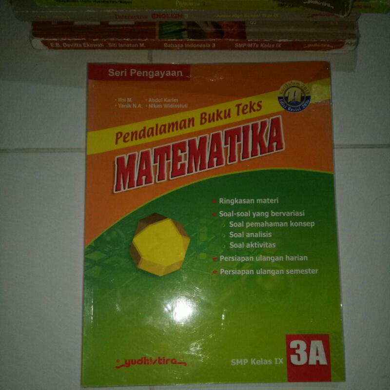 

Pendalaman Buku Teks Matematika 3A Kelas 3 Smp | modul matematika kelas 3 smp