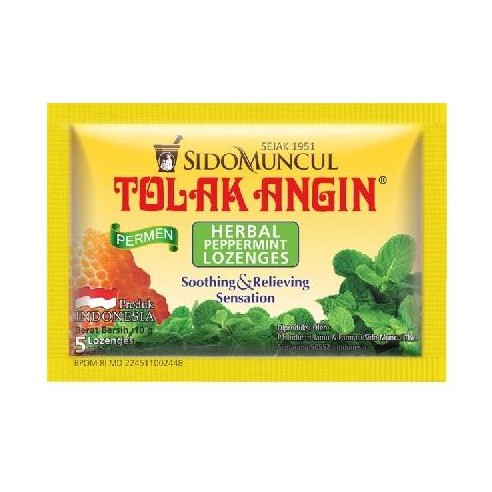 

Tolak Angin Permen 5's