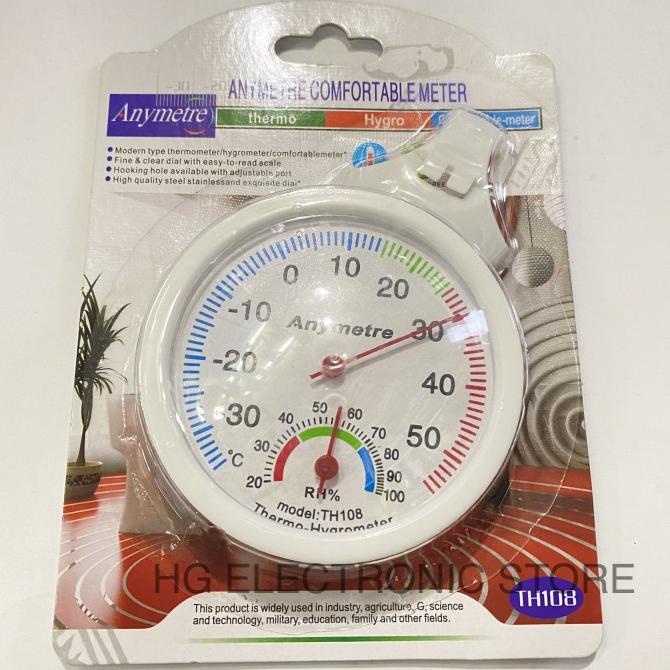 &<&<&<&] termometer ruangan analog hygrometer