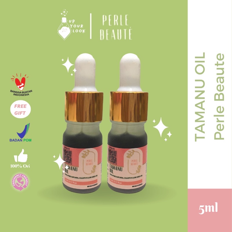 TAMANU OIL Perle Beaute 100% pure BPOM (BERSERTIFIKAT TERBAIK)