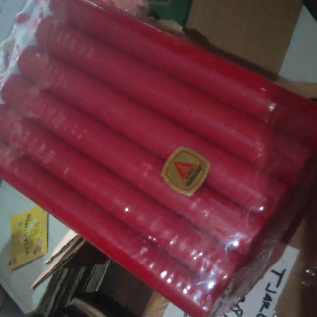 Lilin Warna Merah Harga 1pak Isi 24pcs