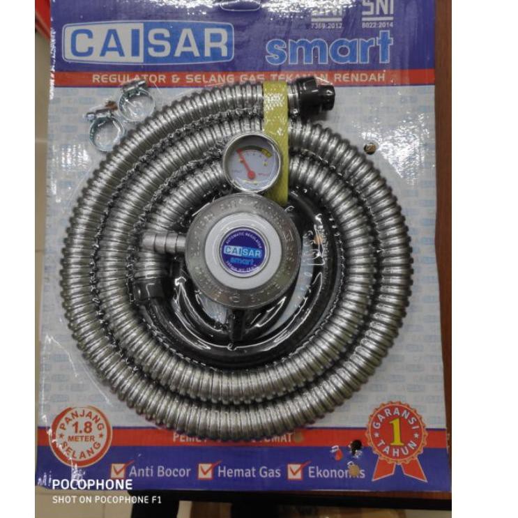 Selang Gas dan Regulator Gas / Kepala gas KUP
