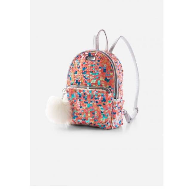 Justice Tas Ransel Justice Mini Backpack Flip Sequin Tas Justice Original