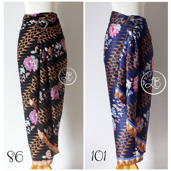 Rok Lilit / Kain Lilit Bawahan Kebaya Motif Kode 61 Dan 62