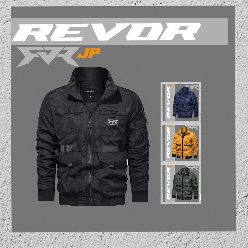 Revor JP Jaket Motor Windproof