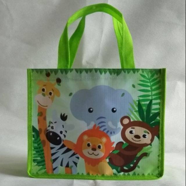 

goodie bag tas ulang tahun tas ultah animal