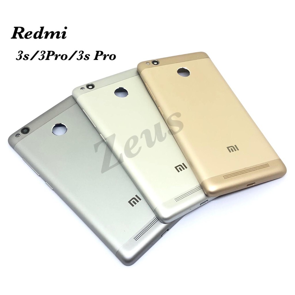BACKDOOR - TUTUPAN BATERAI - BACK CASING REDMI 3 PRO - REDMI 3S - REDMI 3S PRO - HOUSING