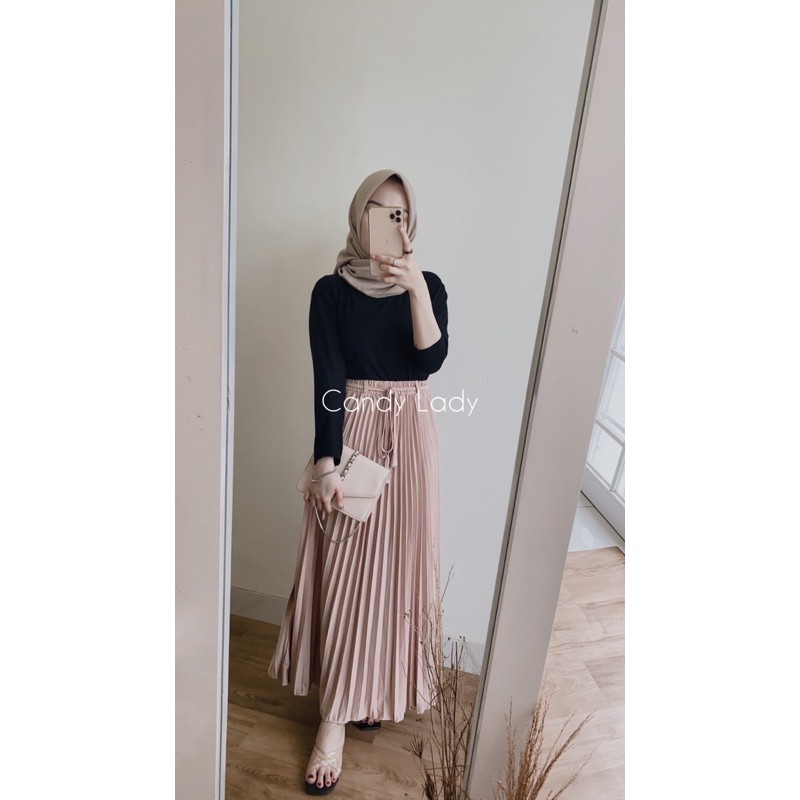 Rok Plisket Free Belt