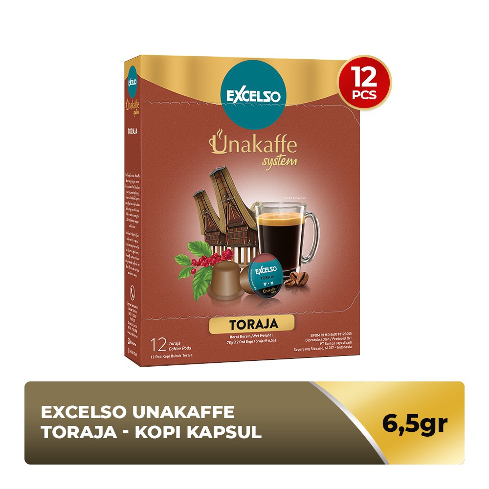 

Excelso Unakaffe Toraja Box