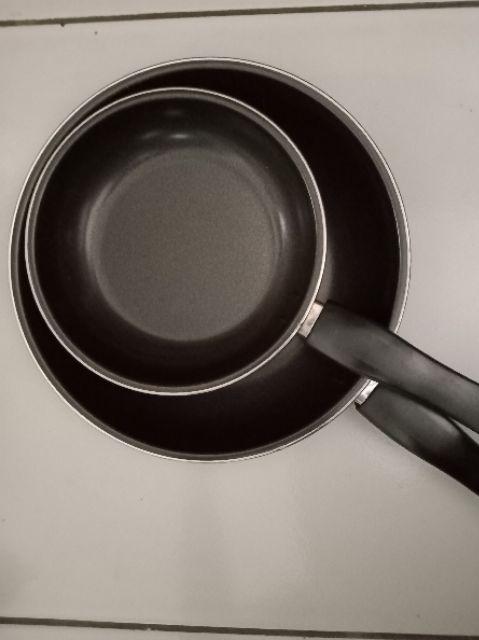 Teflon Fry Pan Set 2 Pcs Anti Lengket Maspion Extra Bubble