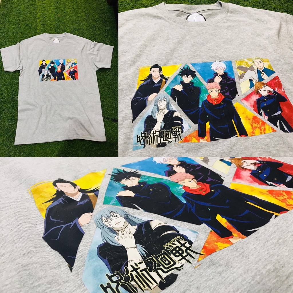 Tshirt Jujutsu Kaisen vs Cursed Spirits