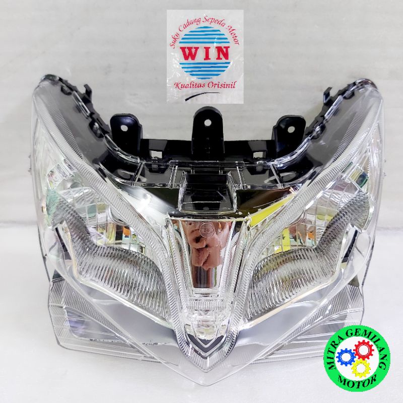 REFLEKTOR LAMPU DEPAN HONDA VARIO 125 FI LAMA MERK WIN